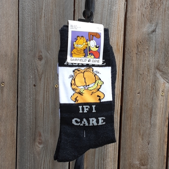 Garfield & Odie Other - Garfield Set of 2 Pair of Garfield Socks NWT